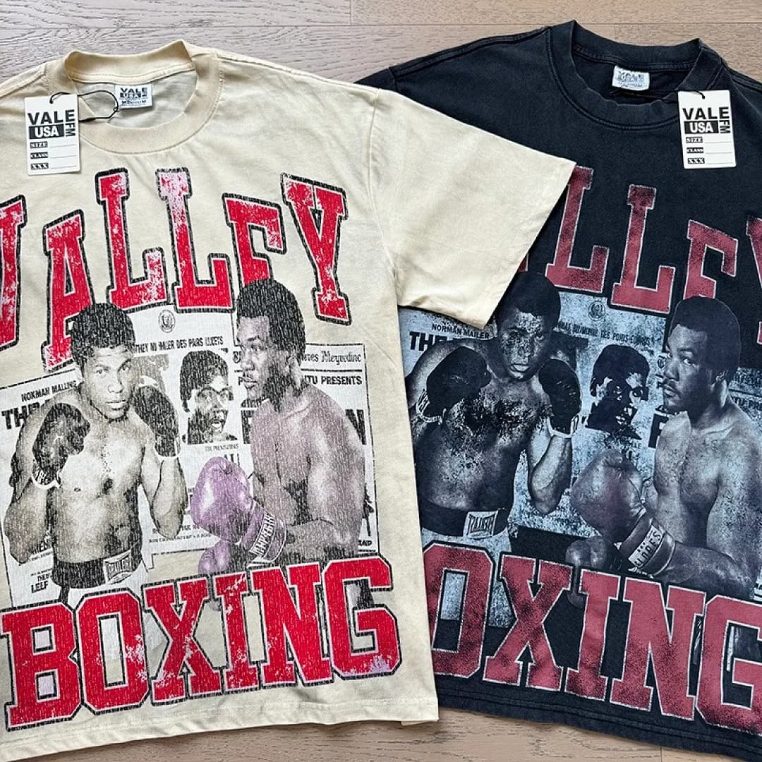 Hellstar Camiseta oversized estampa Valley Boxing