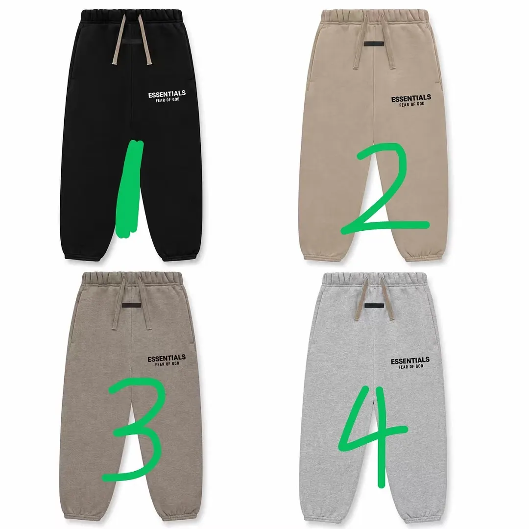 Fear of God Essentials Calça de moletom infantil com logo