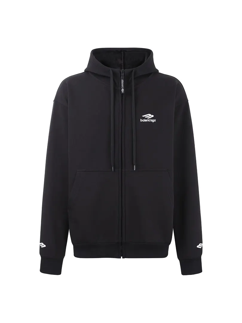 Balenciaga Moletom com Capuz e Zíper